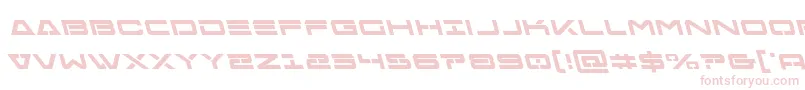 Freeagentboldleft Font – Pink Fonts on White Background