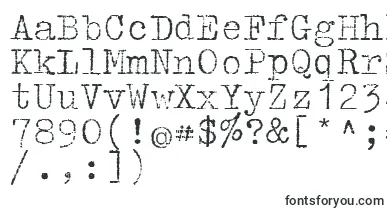 Tippa font – typewriter Fonts
