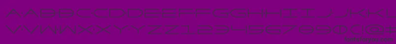 Factorcond-fontti – mustat fontit violetilla taustalla
