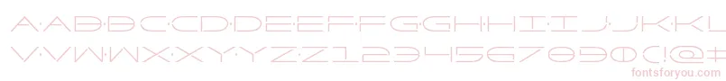 Factorcond Font – Pink Fonts on White Background
