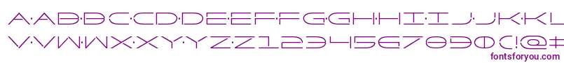 Factorcond Font – Purple Fonts on White Background