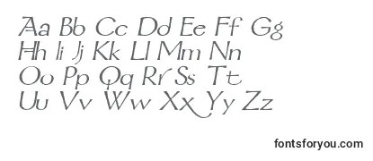 MordredItalic Font