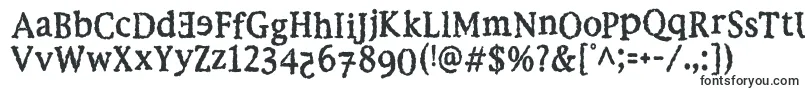 Шрифт EbolaKi – шрифты с засечками