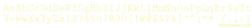 PrestigeEliteLt Font – Yellow Fonts