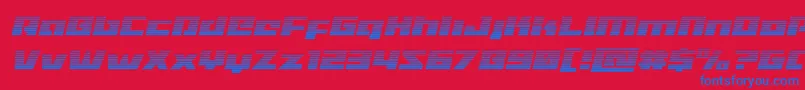 Подробнее о шрифте Turbochargegradital Шрифт Turbochargegradital – синие шрифты на красном фоне