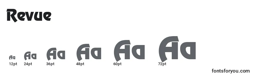 Revue Font Sizes