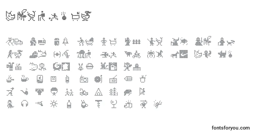 Signotek-fontti – aakkoset, numerot, erikoismerkit