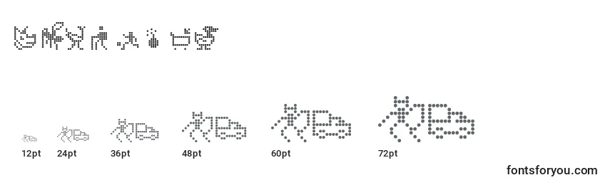 Signotek Font Sizes