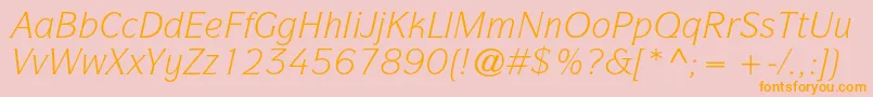 More about ItcsymbolstdBookitalic Font ItcsymbolstdBookitalic Font – Orange Fonts on Pink Background