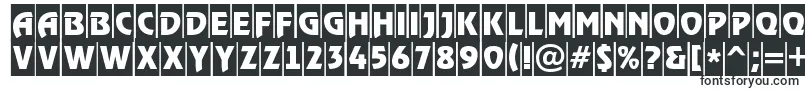 RewindertitulcmRegular Font – Stencil Fonts