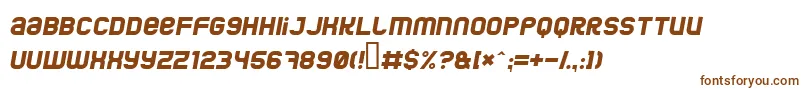 Jumboi Font – Brown Fonts on White Background