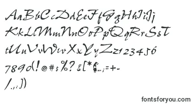 Sumibrush font – inscriptions In Beautiful Fonts