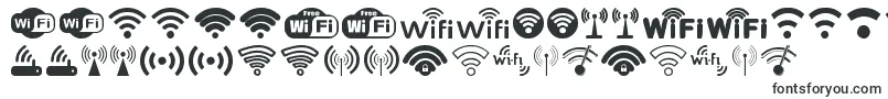 Czcionka Wifi – czcionki Helvetica