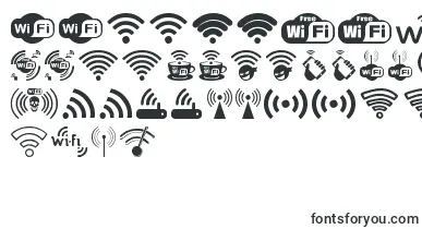  Wifi font