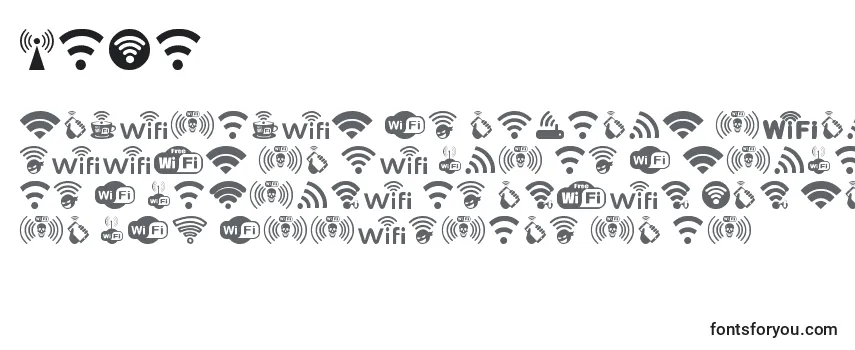 Шрифт Wifi