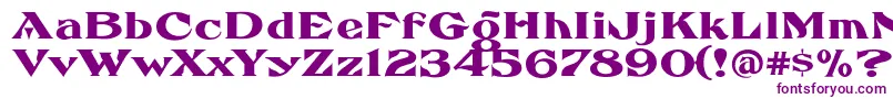 FhaefcanEccentricFrenchFreeware Font – Purple Fonts