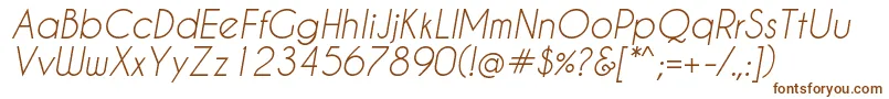 CaviarDreamsItalic Font – Brown Fonts