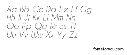 CaviarDreamsItalic Font