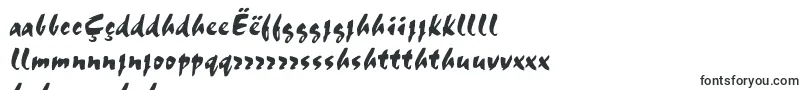 Choc-Schriftart – nyanja Schriften