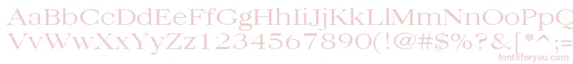 Quantasbroadlight Font – Pink Fonts