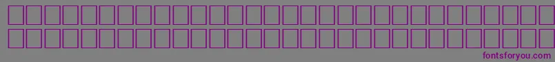 ArrowsseRegular-Schriftart – Violette Schriften auf grauem Hintergrund