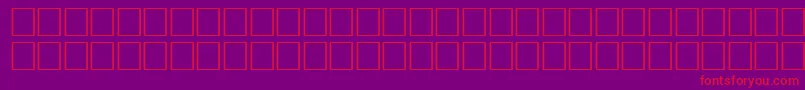 fuente ArrowsseRegular – Fuentes Rojas Sobre Fondo Morado