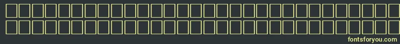 ArrowsseRegular-Schriftart – Gelbe Schriften auf schwarzem Hintergrund