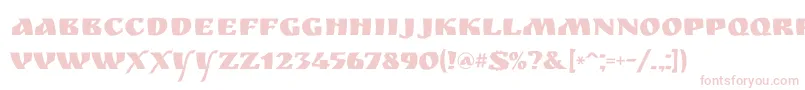 More about Ruslan Font Ruslan Font – Pink Fonts on White Background