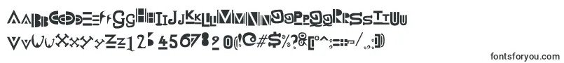 Шрифт ZanyWhateverItMeans – шрифты, начинающиеся на Z