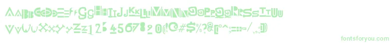 ZanyWhateverItMeans Font – Green Fonts