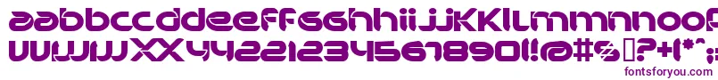 Шрифт BdBankwell – фиолетовые шрифты
