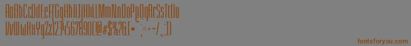Lisätietoja LinotypeLichtwerkBold-fontista LinotypeLichtwerkBold-fontti – ruskeat fontit harmaalla taustalla