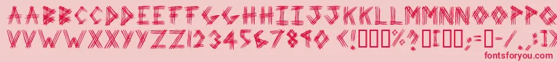 En savoir plus sur la police 3prot ffy Police 3prot ffy – polices rouges sur fond rose