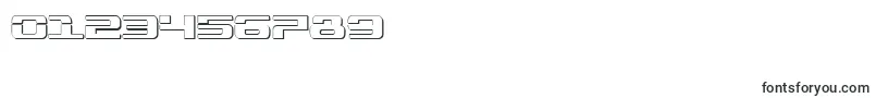 Troopers3D-Schriftart – Schriften für Zahlen und Nummern