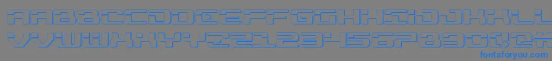 More about Troopers3D Font Troopers3D Font – Blue Fonts on Gray Background