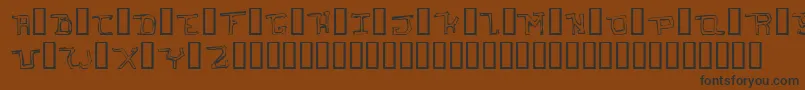 Подробнее о шрифте IHateYouOddtype Шрифт IHateYouOddtype – чёрные шрифты на коричневом фоне
