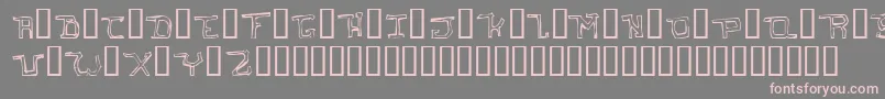 IHateYouOddtype Font – Pink Fonts on Gray Background
