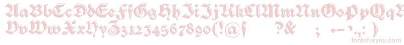 Verzierteschwabacher Font – Pink Fonts