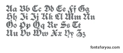 Verzierteschwabacher Font