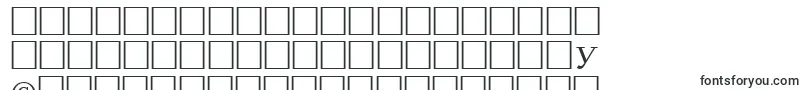 Czcionka BalticacttItalic – baszkirskie czcionki