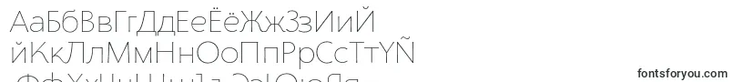 Czcionka FlorentiaThinTrial – tadżyckie czcionki