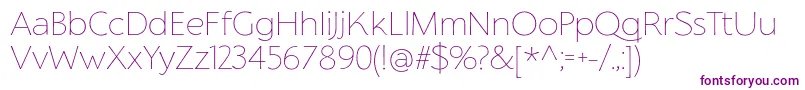 FlorentiaThinTrial Font – Purple Fonts