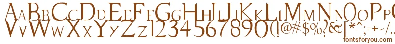 SupernaturalKnight Font – Brown Fonts