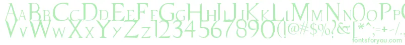 SupernaturalKnight Font – Green Fonts