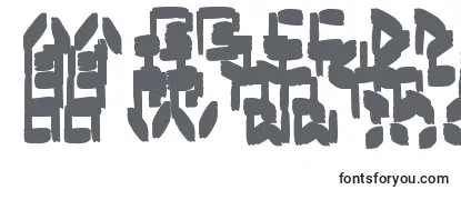 Boxybrush Font