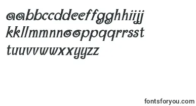 MaracaExtraboldItalic font – afrikaans Fonts