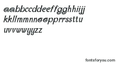 MaracaExtraboldItalic font – swahili Fonts