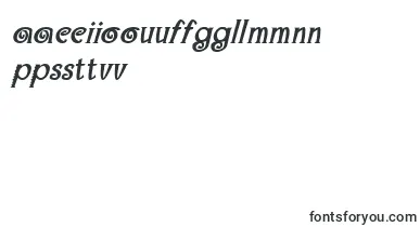 MaracaExtraboldItalic font – samoan Fonts