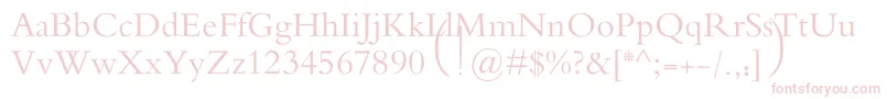 MotkenAlRafidain Font – Pink Fonts on White Background