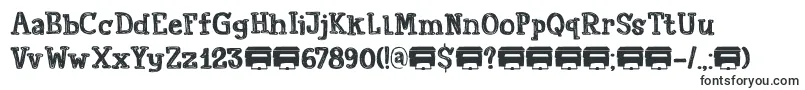 Шрифт PrintoutDemo – шрифты для дипломной работы